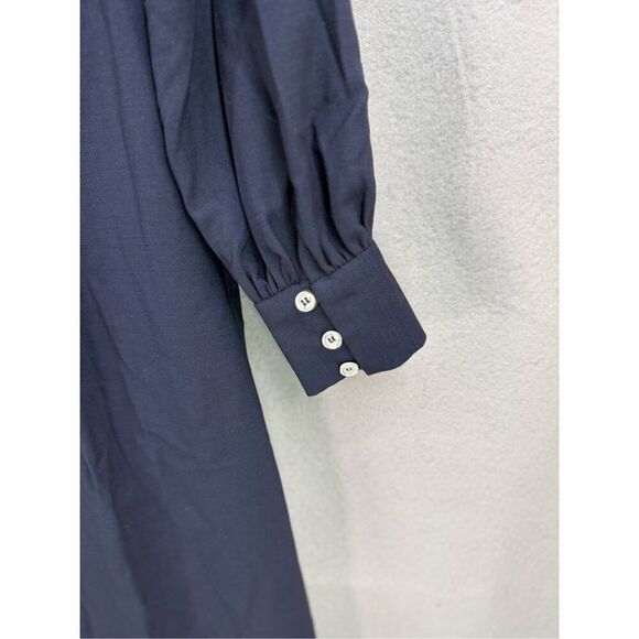 NWT Future Planet of Style FPS Womens Navy Blue Queen of hearts Midi Dress Small - Picture 4 of 10